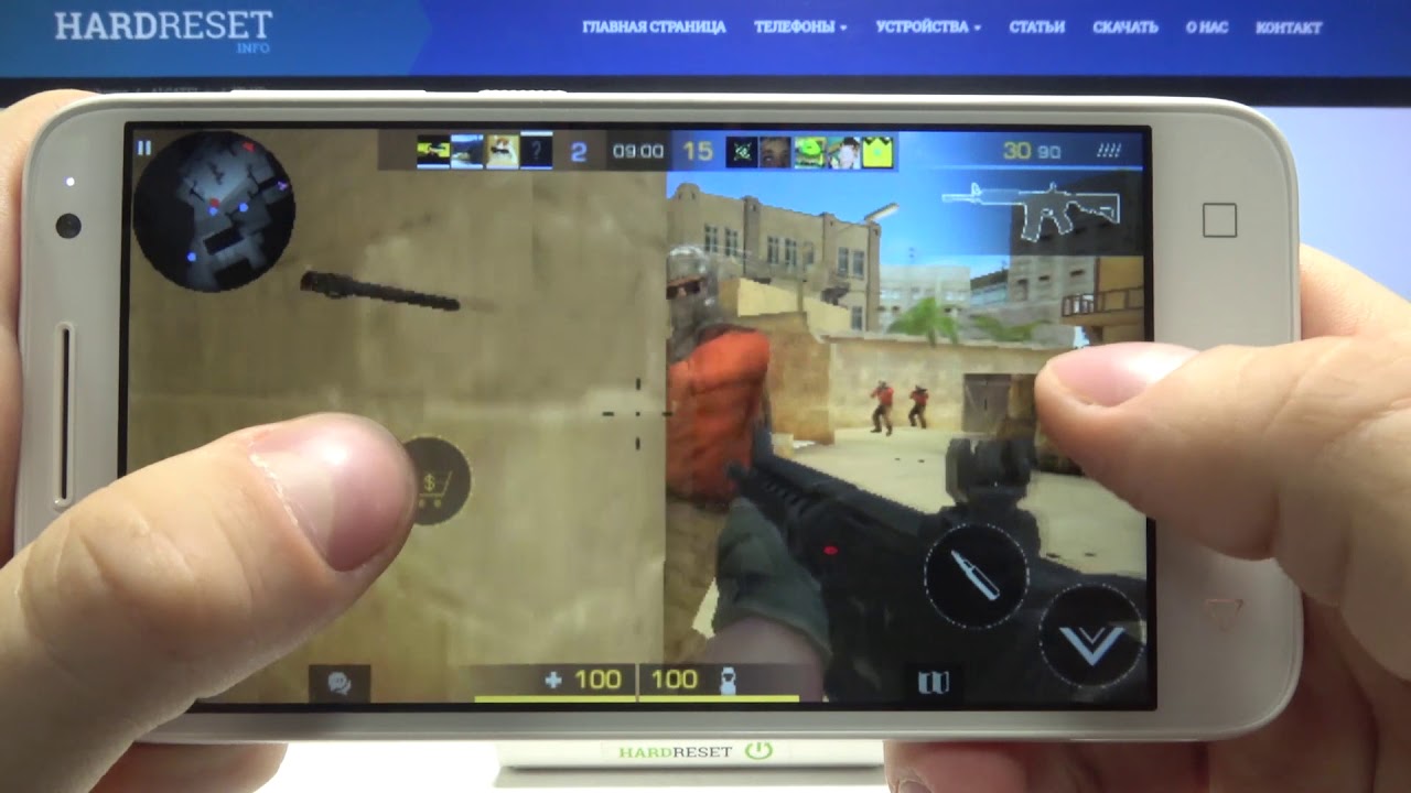 Игровой тест Standoff 2 на ALCATEL U5 HD / Как ALCATEL U5 HD тянет Standoff 2?