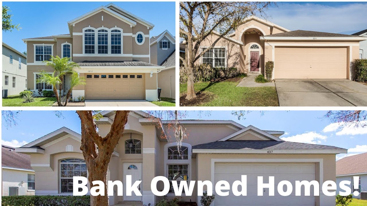A Look At 3 Bank Owned Homes For