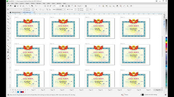 Đánh số tự động và tạo file in hàng loạt theo danh sách bằng eCut trong Corel Draw