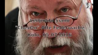 Leopoldo Siano: Zwischen Urlärm und Sphärenharmonie: Die Musik von Hermann Nitsch (3/3)
www.phonosophia.de
Leopoldo Siano: Zwischen Urlärm und Sphärenharmonie: Die Musik von Hermann Nitsch
3. Teil
Köln, 05. Juli 2016
Alte Feuerwache, im Rahmen der Reihe ChezON
Video created with Audacity and OpenShot on an openSUSE 13.2 Linux System. Leopoldo Siano: Zwischen Urlärm und Sphärenharmonie: Die Musik von Hermann Nitsch (3/3)