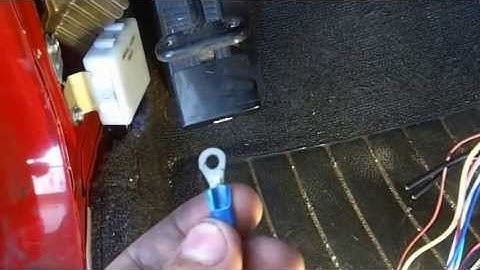 Nissan 240SX Avital Alarm installation 1 of 2 video DIY