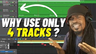 A Cheatcode for Dope Beat Making | Use 4 tracks plus optional