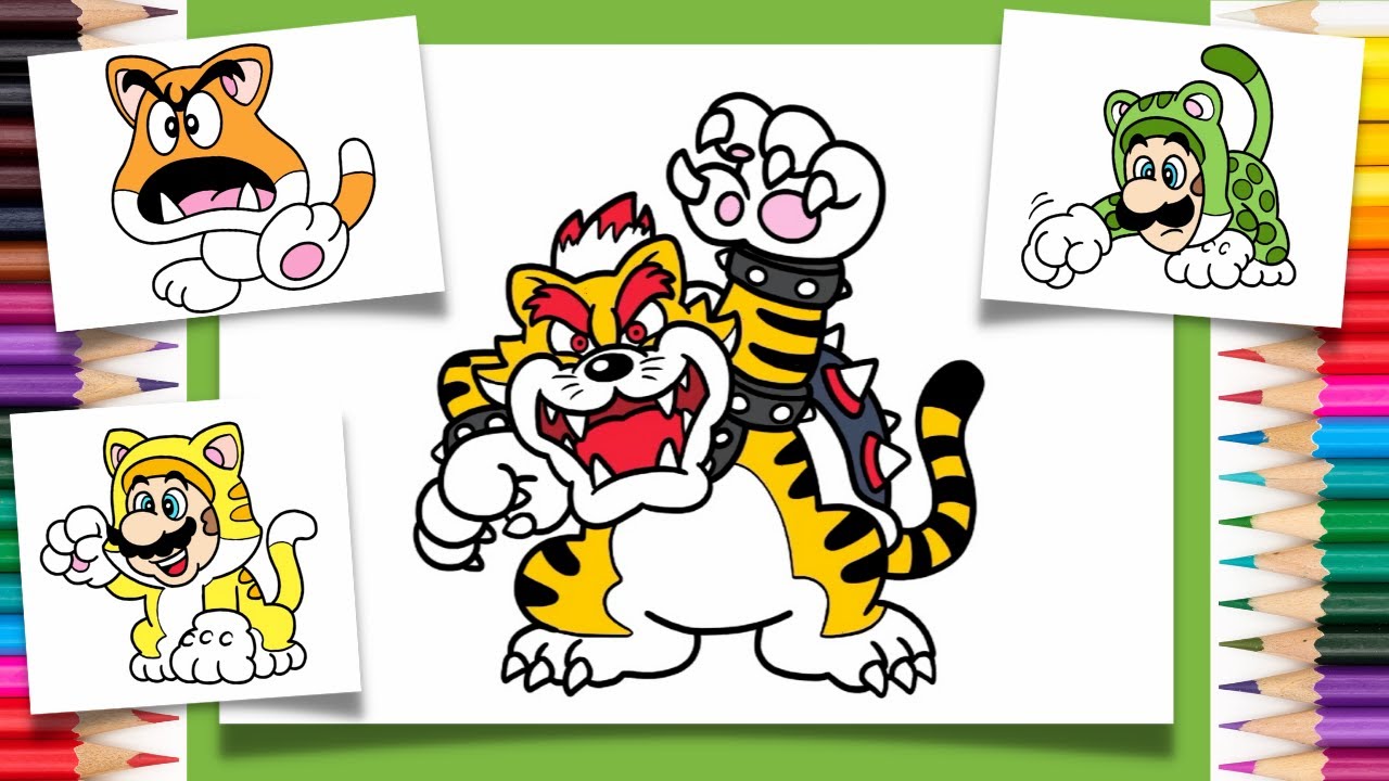 91 Cat Goomba Coloring Pages  Free