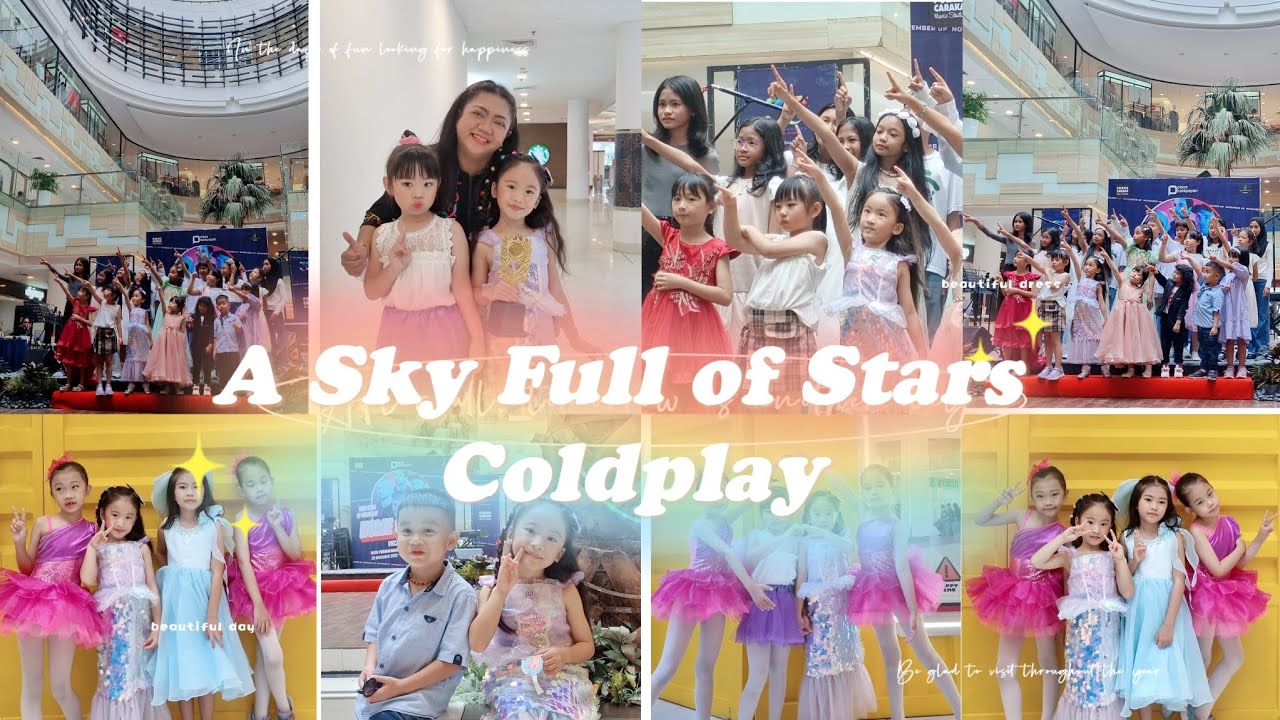 A Sky Full Of Stars Coldplay Purwacaraka Home Concert Happy Kids