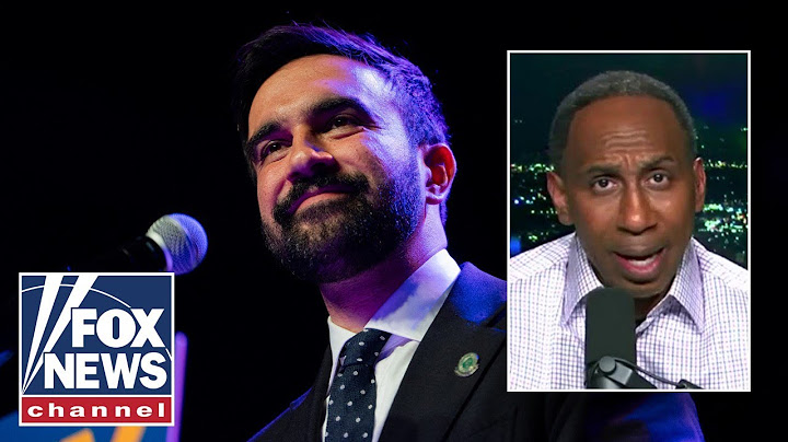 'IT WON'T WORK!': Stephen A. Smith gives NYC's Zohran Mamdani a reality check