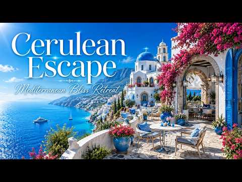 🌸 Romantic Italian Vibes & Mediterania Melodies 🎶 1 Hour Dreamy Amalfi & Lake Como Relief 4K