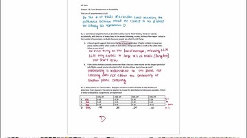 AP Stats Ch 14 From Randomness to Probability examples part 1