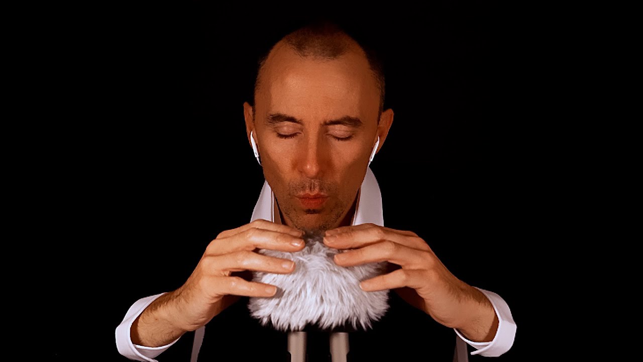 BRUSHING & BLOWING: Gentle mic brushing and blowing | ASMR
