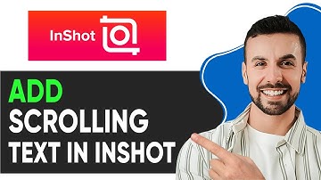 HOW TO ADD SCROLLING TEXT IN INSHOT 2025! FULL GUIDE