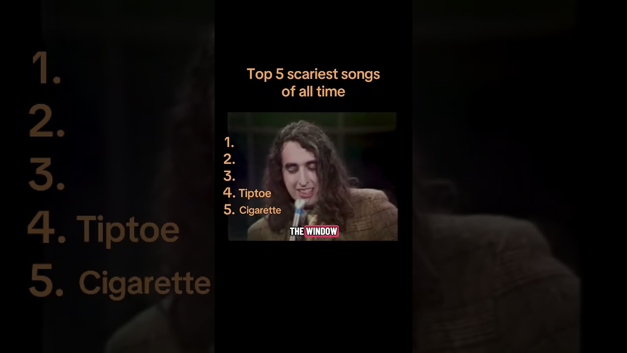 5 самых страшных песен всех времен