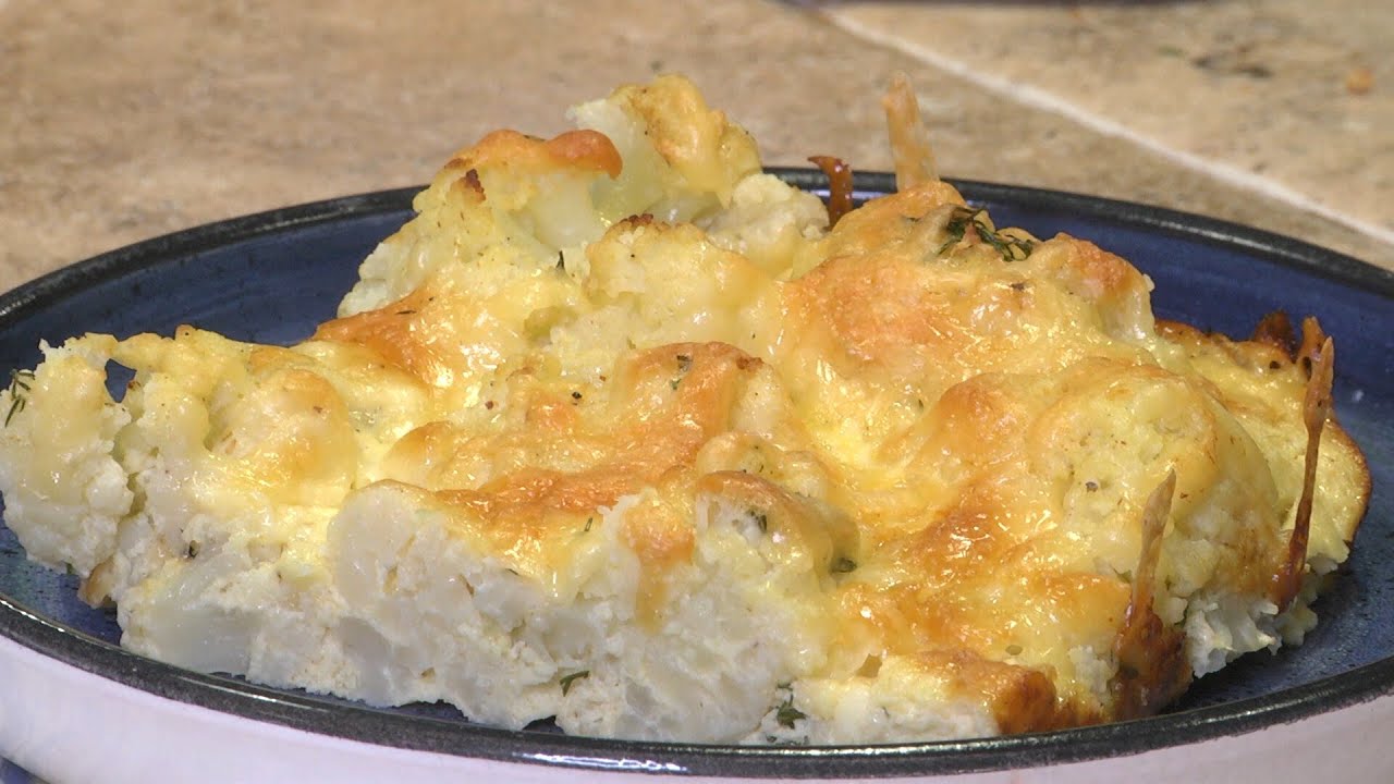 Готовь как шеф 208 серия. Запеканка из цветной капусты в сырной корочке