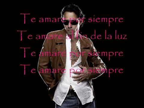 Marc anthony - Te amare por siempre(letra)