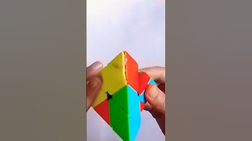 how to make pattern in pyramid cube | very very easy pattern @jasbadboy21 #shorts #cube #pyramid