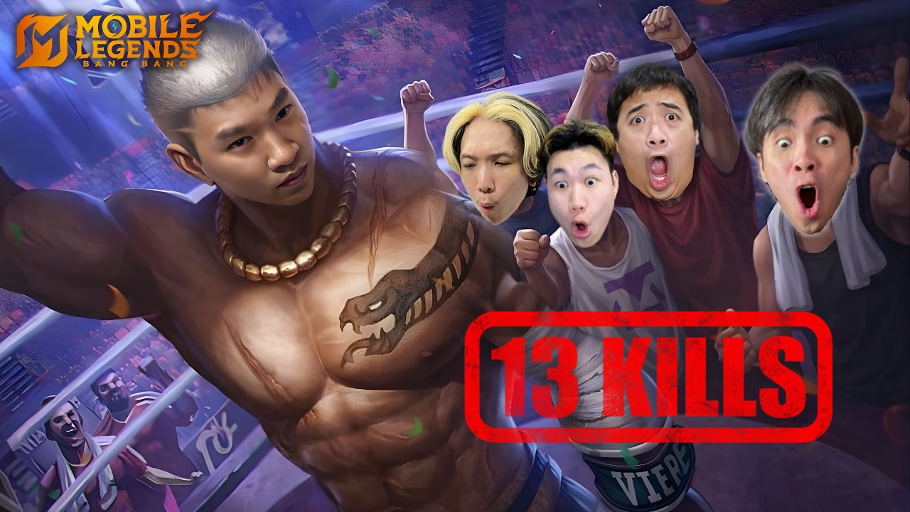 MLBB : Paquito (ปากิโต) โคตรโหดต่อยยับๆ  Ft. ตี้M8