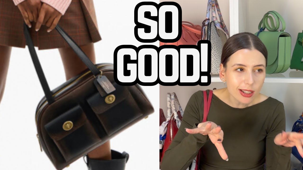 Coach Bags I'M Lovin & Hating 💔 Double Entry Satchel, Kisslock