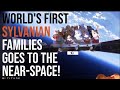 World's first Sylvanian Families goes to see the space!! 成層圏かよ！シルバニアファミリー。フィルムカメラインターバル撮影→シャッター音聞こえる