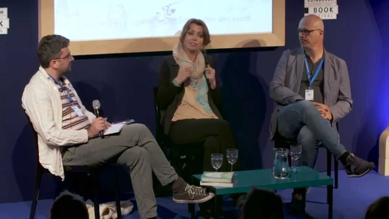 Aleksandar Hemon & Elif Shafak at the Edinburgh International Book Festival
