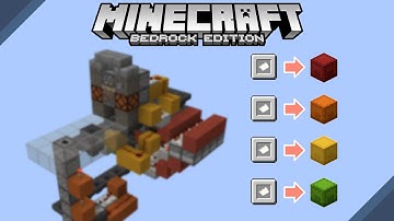 Minecraft Bedrock Tutorial: 1-Wide Tileable Shulker Box Storage System