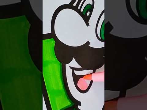 The BEST Luigi Coloring Pages Online!
