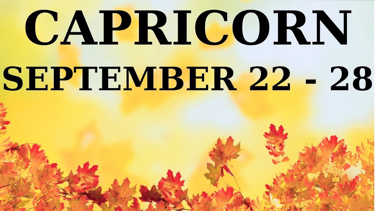 ♑🌟 Таро Козерога 22–28 сентября | Доверяйте своей интуиции, принимайте перемены и обретайте благо...