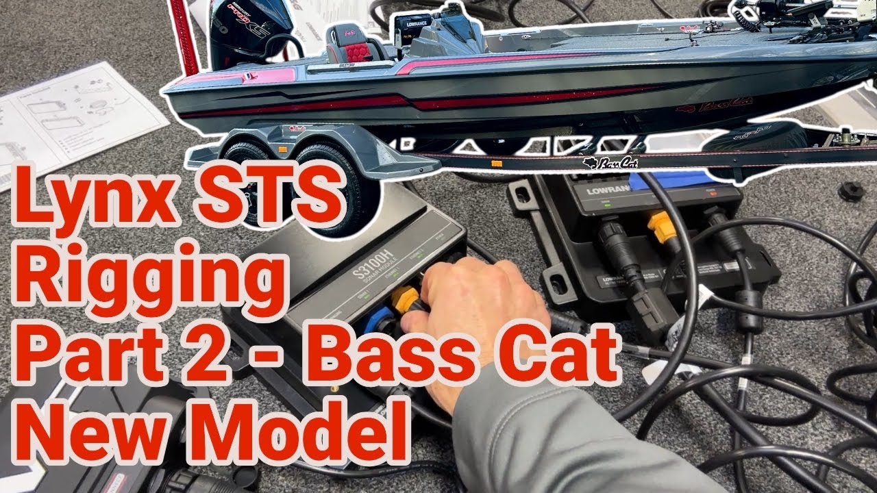 Lynx STS Rigging Part 2 - Bass Cat new model finish 