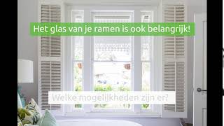 Waarom het glas van je ramen even belangrijk is als de profielen