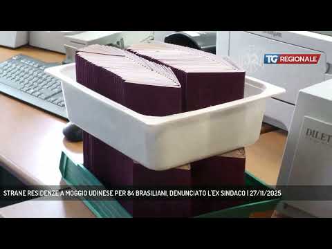 STRANE RESIDENZE A MOGGIO UDINESE PER 84 BRASILIANI, DENUNCIATO L'EX SINDACO | 27/11/2025
