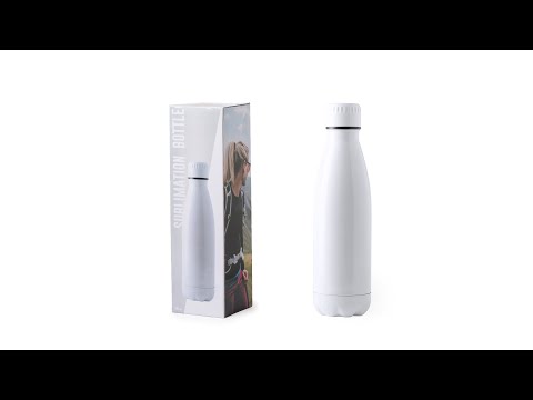 Botella de acero inox. personalizada en 360º y a todo color (700 ml)