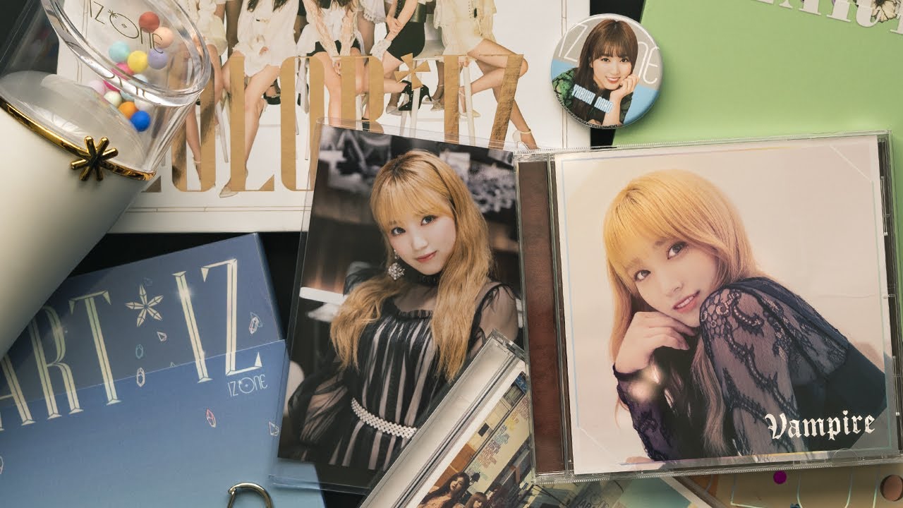 IzOne Vampire - Yabuki Nako Ver. Unboxing Japan Single Album - YouTube