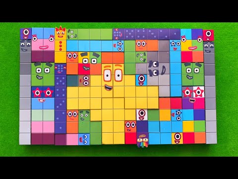 Looking for Numberblocks NEW 158 Puzzle Tetris Shape | ASMR