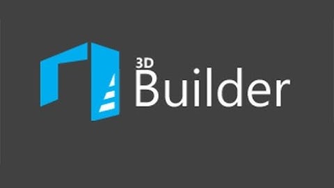 3D Builder Microsoft Windows 10 App. [Example]