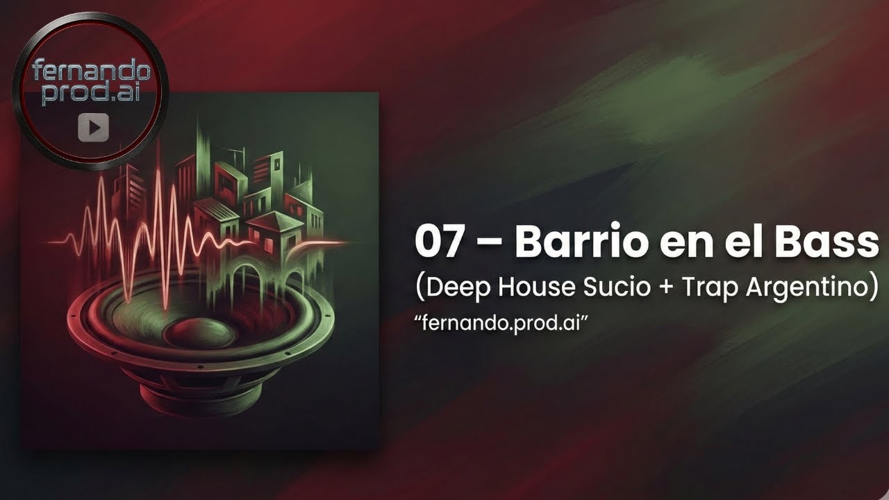 Barrio en el Bass | Dirty Deep House + Trap Argentino – AI Music