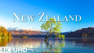 New Zealand 4K • Scenic Relaxation Film with Peaceful Relaxing Music and Nature Video Ultra HD