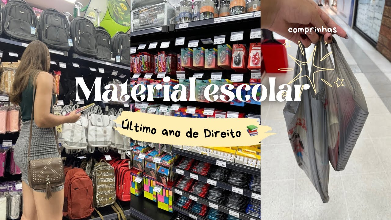 ✨MEU MATERIAL ESCOLAR UNIVERSITÁRIO 2025 | o último!!✨📚✅⚖️🤯🥳