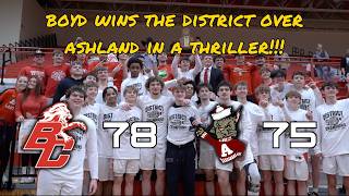 Ashland vs Boyd County | KHSAA Boys 64th District Championship | 2-26-2026