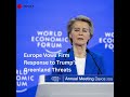 Europe Vows Firm Response to Trump’s Greenland Threats Read More -