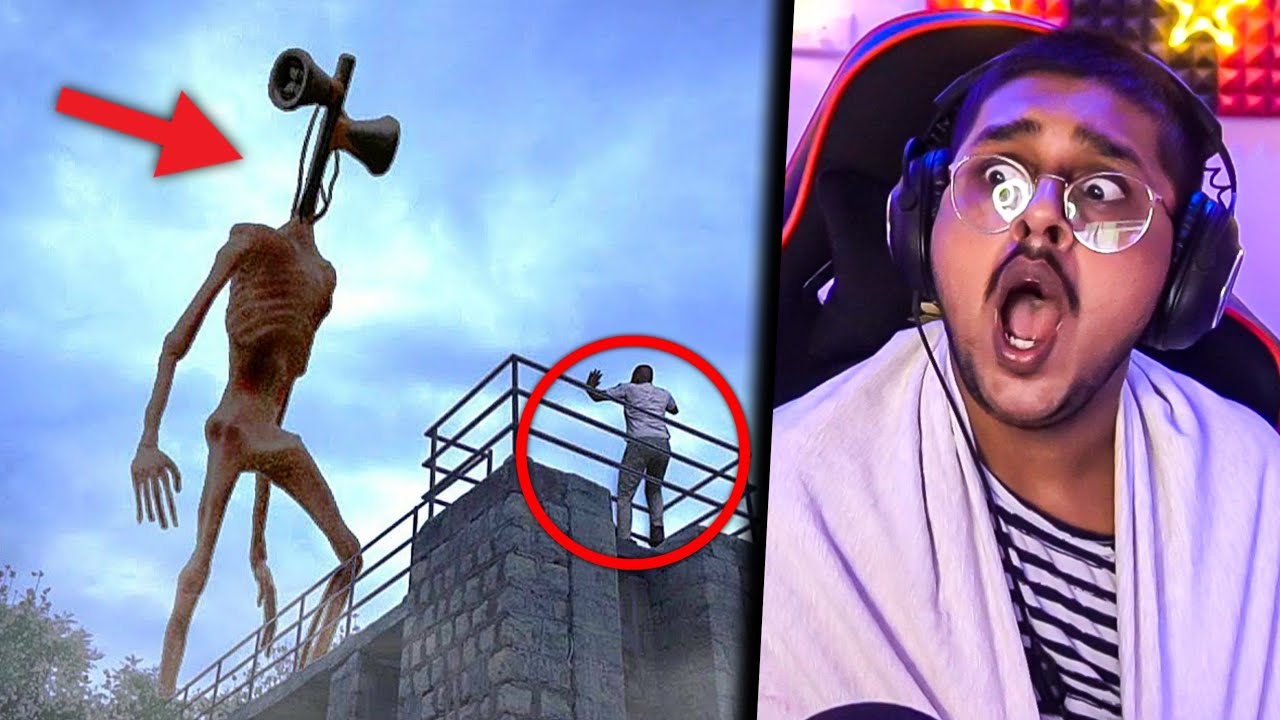 SIREN HEAD in REAL LIFE is SCARY : SSV#2 - Rachitroo