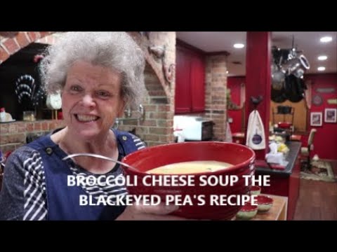 #648 BROCCOLI CHEESE SOUP BLACK EYED PEA RESTAURANT'S  RECIPE