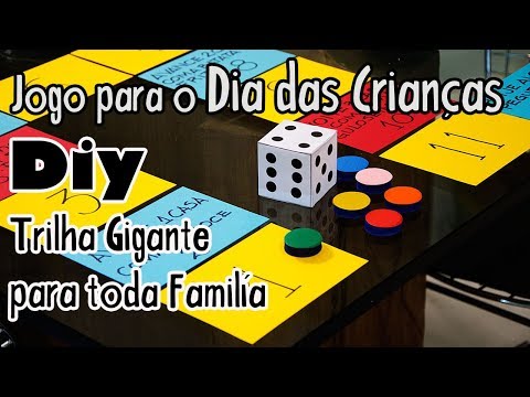 45 - Como Criar um Jogo de Tabuleiro / Trilha Caseiro para Crianças 