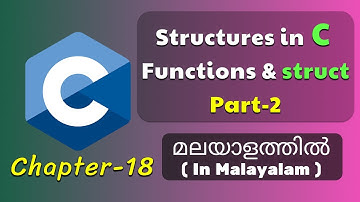Structures in C Part-2 | Basics Of C Programming - 18 | C Tutorial in Malayalam