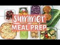 EASY MEAL PREP WITH ME! | Healthy Meal Prep for Summer