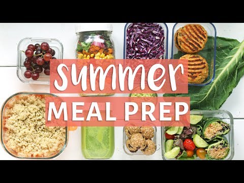 EASY MEAL PREP WITH ME! | Healthy Meal Prep for Summer