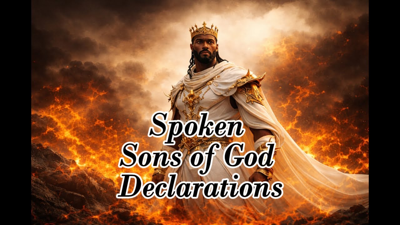 I AM | Sons of God | Declarations of Sonship (Spoken Battle Cry Declaration)