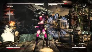 MKX - Mileena (Ethereal) 103% Invincible frame setup (Beating Wakeups)