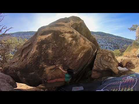 Beta Video for climb Raiden v6, Joe's Valley