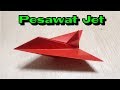 Cara membuat origami pesawat jet