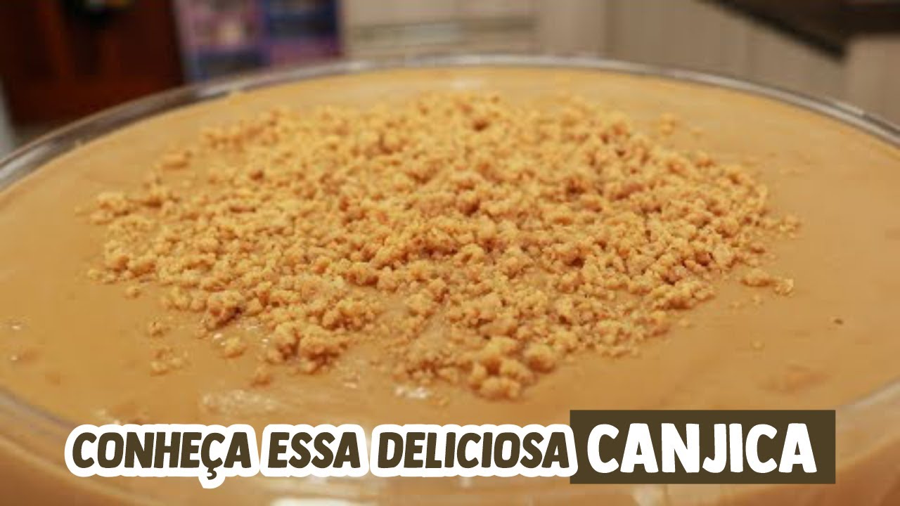 CANJICA (MUNGUNZÁ) DE DOCE DE LEITE E PAÇOCA