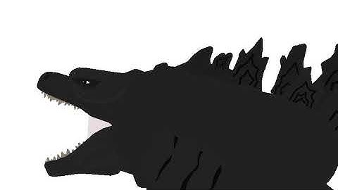 Godzilla 19 test (description) / Animação Stick nodes