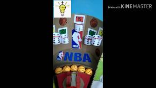 Basketball cardboard amazing game لعبة كرة السلة كرتون رائعه screenshot 2