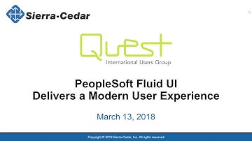 PeopleSoft Fluid UI Delivers a Modern User Experience